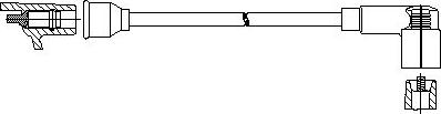 Bremi 160/80 - Запалителен кабел vvparts.bg