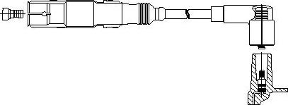 Bremi 104/62 - Запалителен кабел vvparts.bg