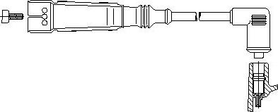 Bremi 108/75 - Запалителен кабел vvparts.bg