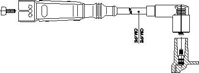 Bremi 111/70 - Запалителен кабел vvparts.bg