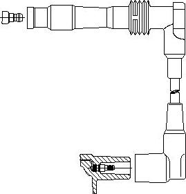 Bremi 181/32 - Запалителен кабел vvparts.bg