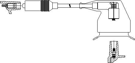 Bremi 129/30 - Запалителен кабел vvparts.bg