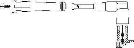 Bremi 123/75 - Запалителен кабел vvparts.bg