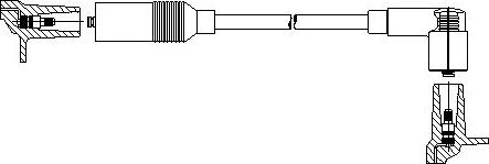 Bremi 170/30 - Запалителен кабел vvparts.bg