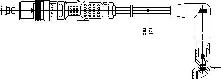 Bremi 1A01/58 - Запалителен кабел vvparts.bg