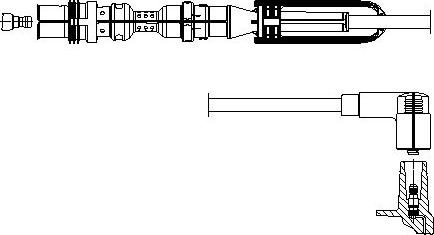 Bremi 1A10/72 - Запалителен кабел vvparts.bg