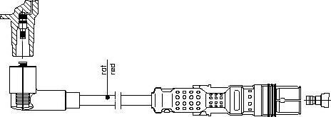 Bremi 1A21/54 - Запалителен кабел vvparts.bg