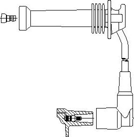 Bremi 897/37 - Запалителен кабел vvparts.bg