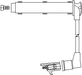 Bremi 861/55 - Запалителен кабел vvparts.bg