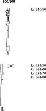 Bremi 800/906 - Комплект запалителеи кабели vvparts.bg