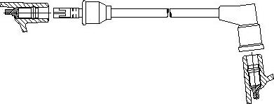 Bremi 814/30 - Запалителен кабел vvparts.bg