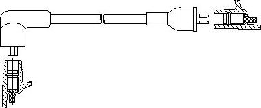 Bremi 884/45 - Запалителен кабел vvparts.bg