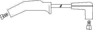 Bremi 888/45 - Запалителен кабел vvparts.bg