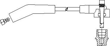 Bremi 8A14/92 - Запалителен кабел vvparts.bg