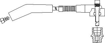 Bremi 8A14E84 - Запалителен кабел vvparts.bg