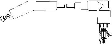 Bremi 8A16/78 - Запалителен кабел vvparts.bg