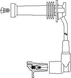 Bremi 8A17/38 - Запалителен кабел vvparts.bg