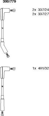 Bremi 300/779 - Комплект запалителеи кабели vvparts.bg