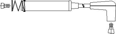 Bremi 319/60 - Запалителен кабел vvparts.bg