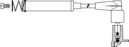 Bremi 329/60 - Запалителен кабел vvparts.bg