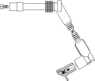 Bremi 379S44 - Запалителен кабел vvparts.bg