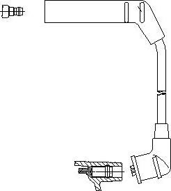 Bremi 3A66/28 - Запалителен кабел vvparts.bg