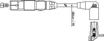 Bremi 210/63 - Запалителен кабел vvparts.bg