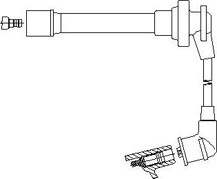 Bremi 718/41 - Запалителен кабел vvparts.bg