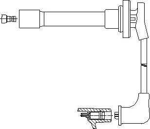 Bremi 739/56 - Запалителен кабел vvparts.bg