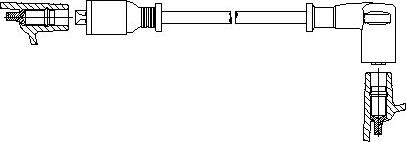 Bremi 729/55 - Запалителен кабел vvparts.bg