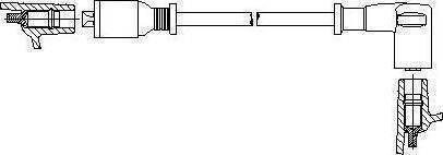 Bremi 729/27 - Запалителен кабел vvparts.bg