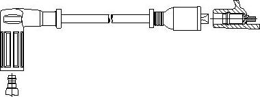 Bremi 724/52 - Запалителен кабел vvparts.bg