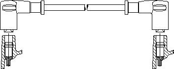 Bremi 728/63 - Запалителен кабел vvparts.bg