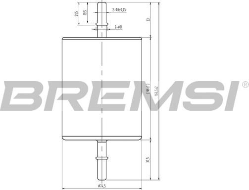 Bremsi FE1885 - Горивен филтър vvparts.bg