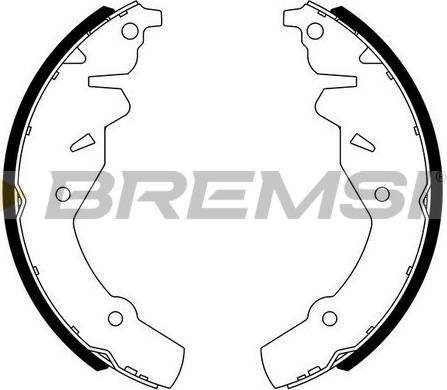 Bremsi GF4520 - Комплект спирачна челюст vvparts.bg