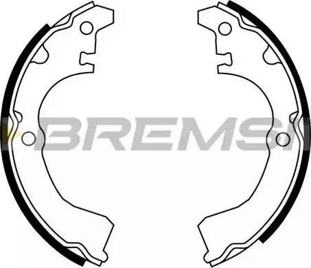 Bremsi GF0943 - Комплект спирачна челюст vvparts.bg