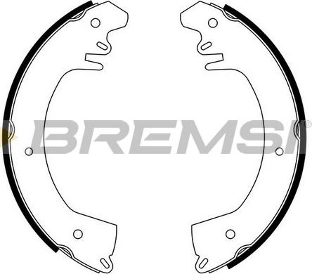 Bremsi GF0515 - Комплект спирачна челюст vvparts.bg