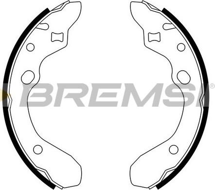 Bremsi GF0789 - Комплект спирачна челюст vvparts.bg