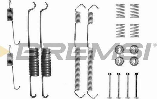 Bremsi SK0691 - Комплект принадлежности, спирани челюсти vvparts.bg