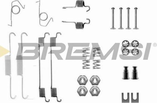 Bremsi SK0626 - Комплект принадлежности, спирани челюсти vvparts.bg