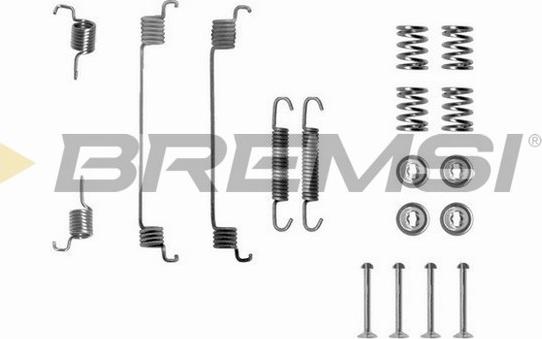 Bremsi SK0672 - Комплект принадлежности, спирани челюсти vvparts.bg