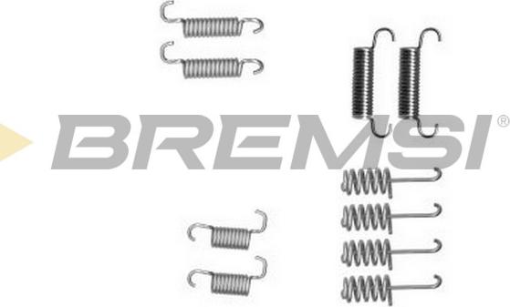 Bremsi SK0004 - Комплект принадлежности, спирани челюсти vvparts.bg