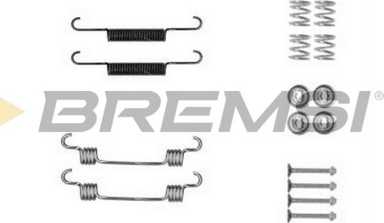 Bremsi SK0887 - Комплект принадлежности, спирани челюсти vvparts.bg