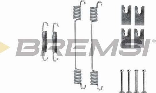 Bremsi SK0836 - Комплект принадлежности, спирани челюсти vvparts.bg