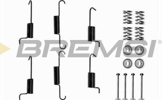 Bremsi SK0823 - Комплект принадлежности, спирани челюсти vvparts.bg