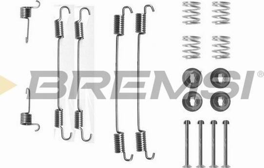 Bremsi SK0750 - Комплект принадлежности, спирани челюсти vvparts.bg