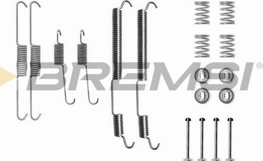 Bremsi SK0753 - Комплект принадлежности, спирани челюсти vvparts.bg
