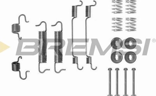 Bremsi SK0780 - Комплект принадлежности, спирани челюсти vvparts.bg