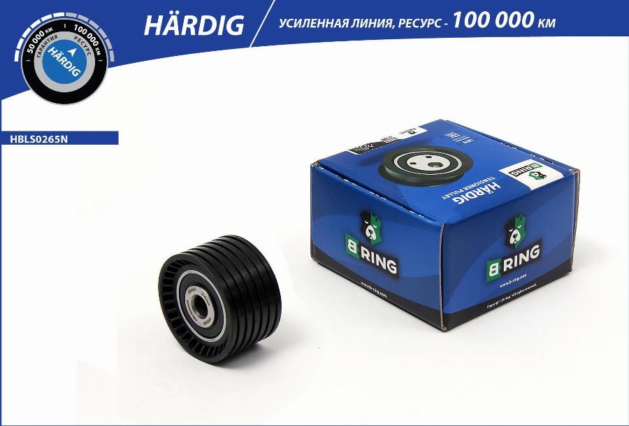 B-RING HBLS0265N - Обтяжна ролка, ангренаж vvparts.bg