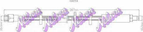 Brovex-Nelson H4094 - Спирачен маркуч vvparts.bg